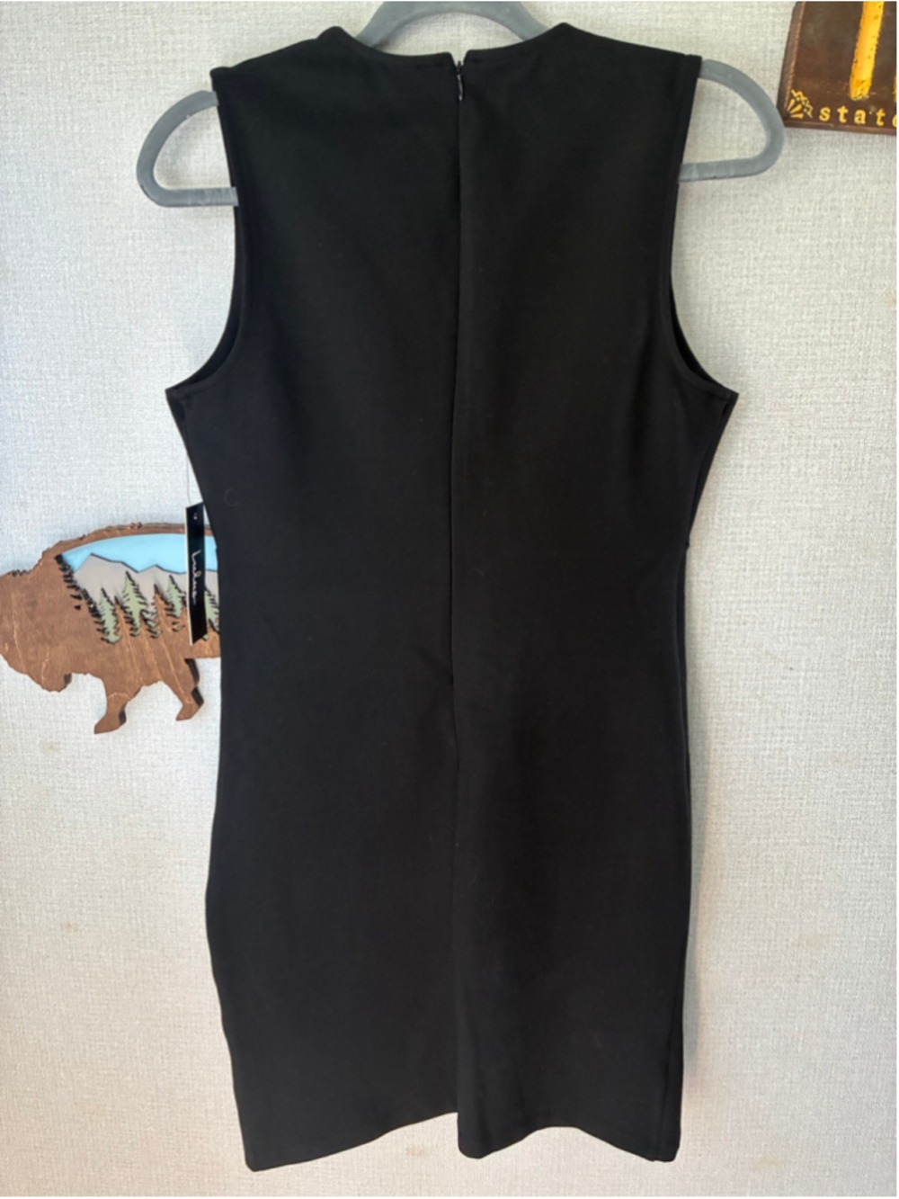 Lulus Black Sleeveless Mini Dress Size Medium - Picture 6 of 8